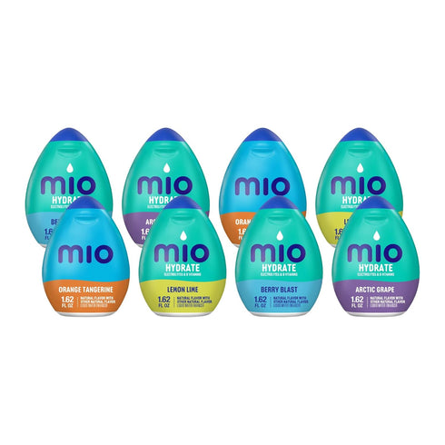 Mio Liquid Water Enhancer 1.62, 2 of Each: Lemon Lime, Berry Blast,