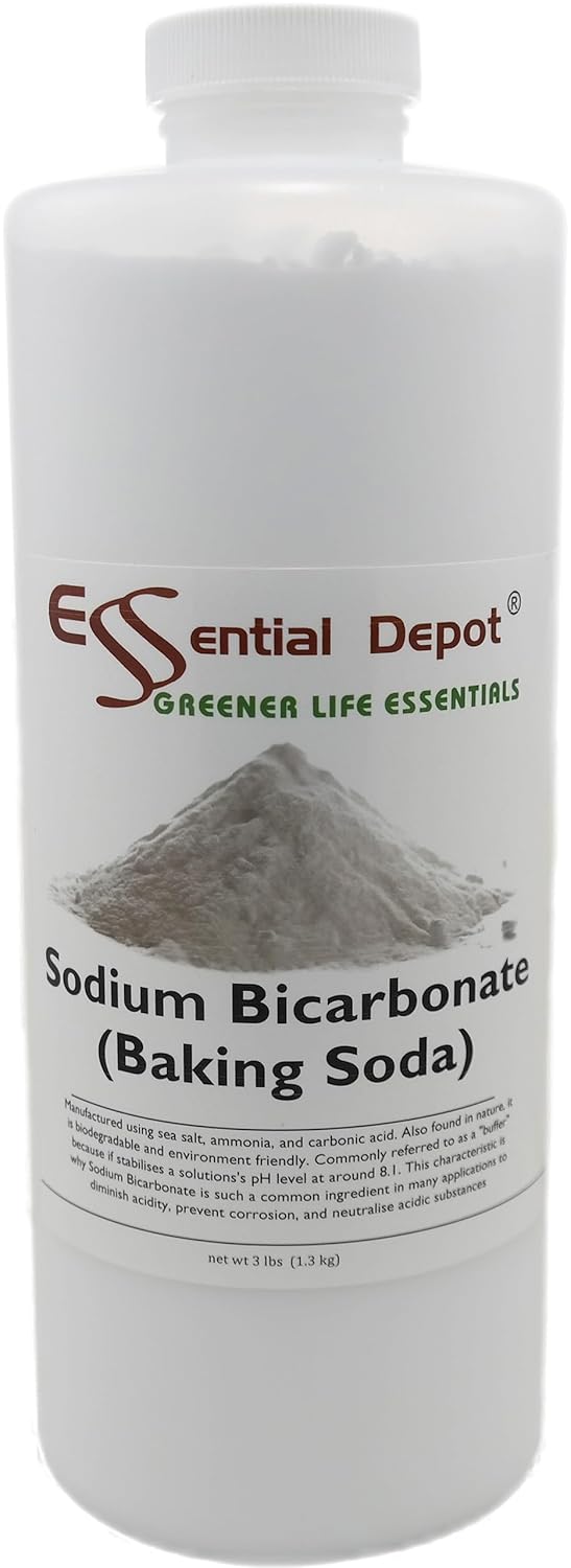 BAKING SODA - SODIUM BICARBONATE - 3 lbs - Minimum 99% Bicarbonate