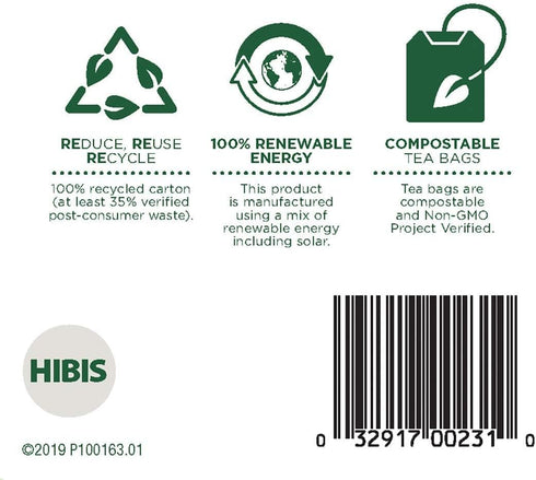 ... 100% 16 (Pack 6) Multi-Pack) Herb Tea, Organic, Hibiscus, Bag of (Value Bulk