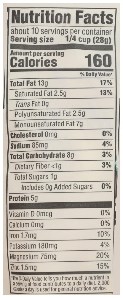 365 10 by Whole Foods Market, Organic Roasted & Salted Cashews, Ounce