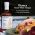 Set, 8.45 oz (2 Carandini Emilio Silver Balsamic Vinegar of Modena PGI & Bianca Sweet White Vinegar Combo Premium