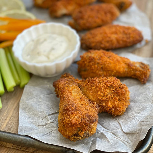 4.5oz (3 Pack) Aleia's Gluten Free Crispy Spicy Coat & Crunch Breading Mix for Chicken, Meat, Seafood & Veggies