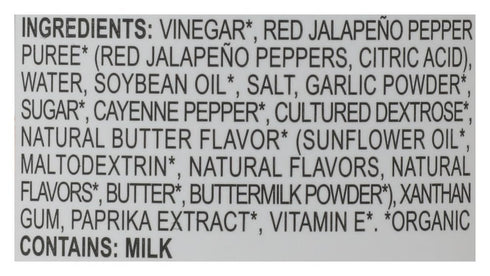 13.4 OZ KINDERS Organic Buttery Buffalo Wing Sauce