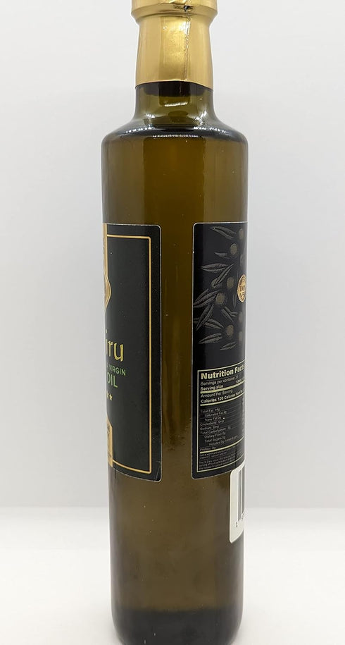 IL Siru (500 ml) Extra-Virgin, First Cold Press Olive Oil Single Sourced and Current Harvest Imported from Jordan