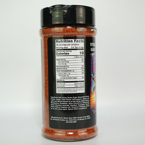 Smoke Trails BBQ Let's GOW! General Purpose BBQ Rub - Perfect for Ribs, Pork, and Chicken