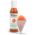 14.9oz (420g), Waebry Organic Peach Syrup Natural Fruit Syrups for Drinks, Pancakes, Tea, Shaved Ice and Ice cream