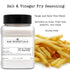 Gourmet Fries Seasoning, Salt and Vinegar Fry Seasoning, Great on Fries, Gluten Free and Vegan