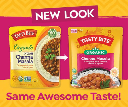Tasty Bite Organic Channa Masala, 10 Ounce, Pack of 6, Ready to Eat, Microwavable Entree, Vegan & Gluten Free