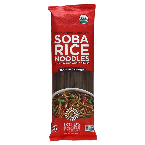 NOODLES BRN RICE SOBA ORG.