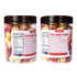 laweny 5.3 ounces/150 Freeze dried yogurt chunks grams, crispy skin mixed with fruit flavors, strawberry, peach, dragon