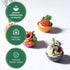 60 CROC'IN - Sweet Premium Mini Tart Shells - Edible Pastry Pans For Dessert - Artisanal Confection - Pieces