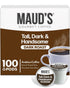 Maud's Dark Roast Coffee Pods, 100ct, Single Serve Pods 100% Arabica Coffee,