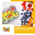 Yame (6cups/110g)Pack 06 Fruit Pudding - Assorted Popping Cups - Mixed Pudding Flavours (Mango, Lychee, Orange