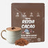 Renude Reishi Cacao Mushroom Hot Chocolate - Calming Natural Sleep Drink -