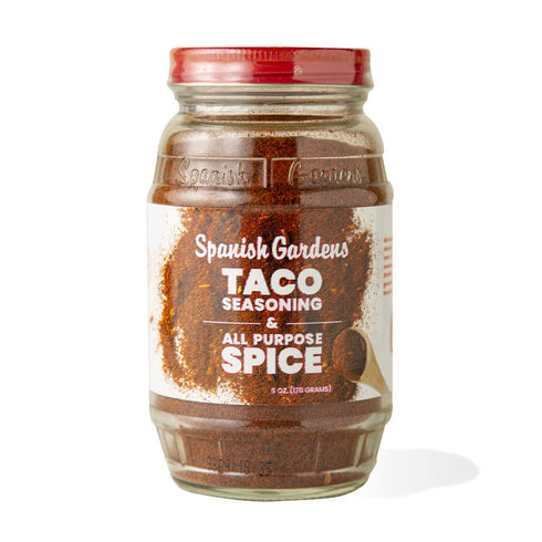 Spanish Gardens Taco Seasoning All-Purpose Dry Seasoning for Authentic Mexican Food Original Family Recipe