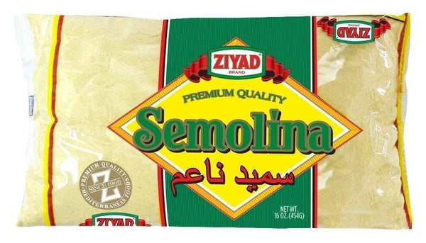 Ziyad Semolina Wheat, Smeed, Semolina Flour, Perfect for Stews, Soups, Gravy, Baking