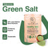 50% 100% (7.05 oz 200g) SaltWise Salicornia Green Salt Less Sodium, Plant-Based Salt Substitute, Dehydrated Salicornia