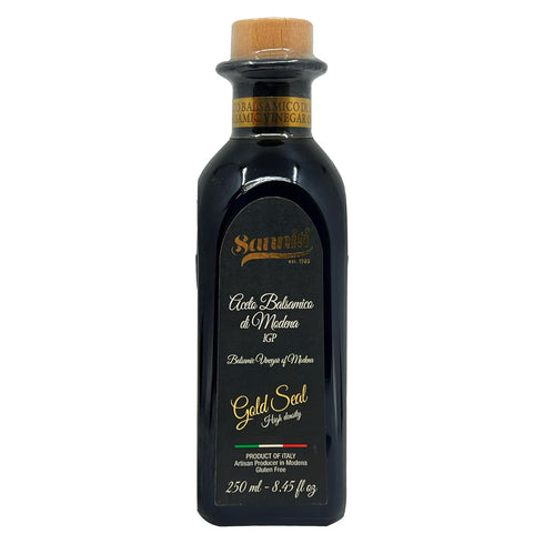 Sanniti Premium Aged High Density Gold Seal Balsamic Vinegar of Modena Aceto