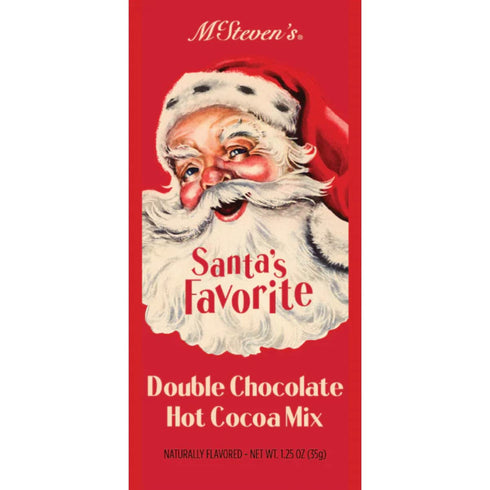 1.25 (Pack 5) McSteven's Hot Chocolate, Santa's Double Chocolate Cocoa, Ounce