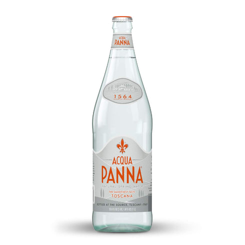 33.8 Oz. Acqua Panna Natural Spring Water, Fl. Glass Bottle