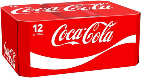 12 150ml Coca-Cola Mini Cans x