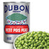 15 oz (Pack 12) BUSH'S BEST Canned Dubon Petit Pois Green Peas, Source of Plant Based Protein and Fiber, Vegetarian