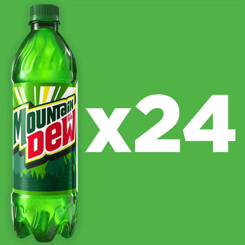 Generic Original,16.9 oz (Pack 24) Mountain Dew's, fl Bottles