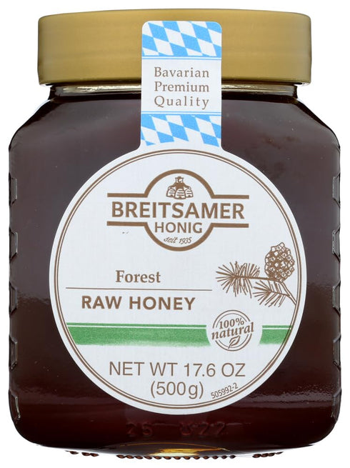 Breitsamer Tangy Forest Honey, 17.5 Oz (500g)