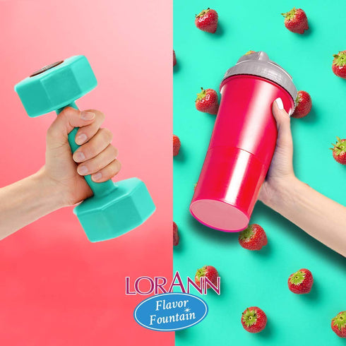 LorAnn 4 oz Fresh Strawberry Flavor Fountain Bottle