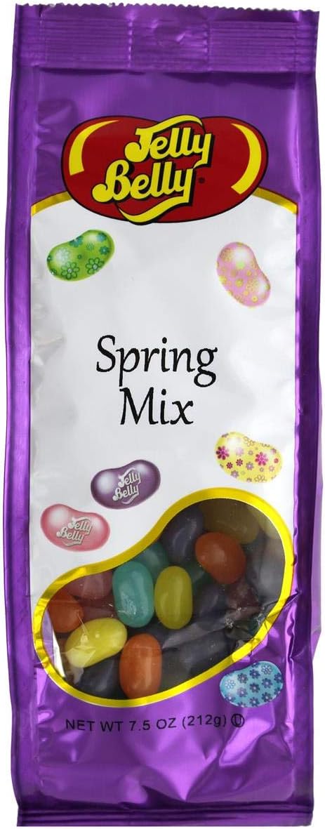 Jelly Belly Candy Jelly Beans 7.5oz Spring Mix, None