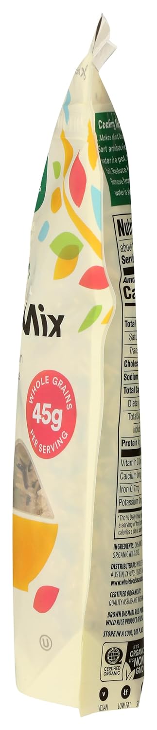 365 16 by Whole Foods Market, Organic Wild Rice Mix, Ounce