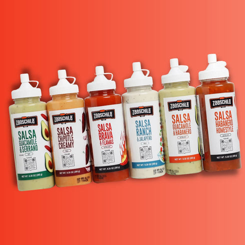 Zaaschila Creamy Chipotle Sauce, 9.35oz (265g), 3pc Pack