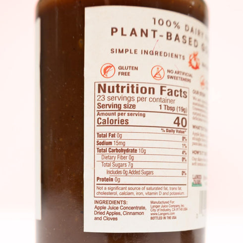 Packaging 16 (Pack 1) Unsweetened Apple Butter, May Vary, Ounce