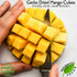 2 lbs. 14 Gerbs Lightly Sweetened Dried Mango Cubes | Unsulfured, No Artificial Additives, Resealable Bag | Naturally