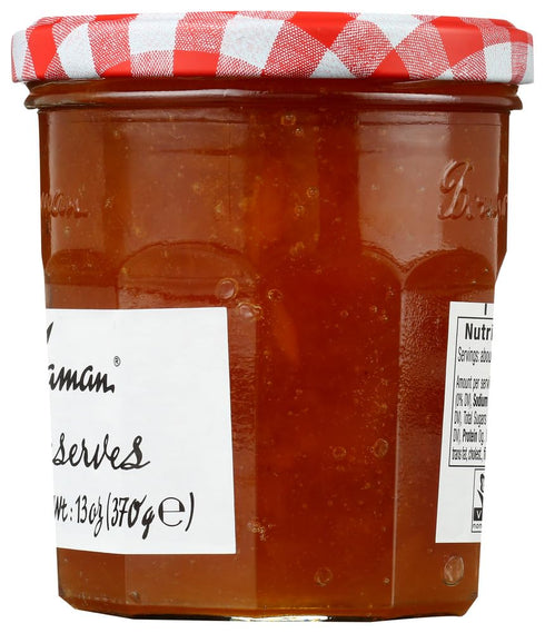 13-Ounce (Pack 6) Bonne Maman Peach Preserves, Jars