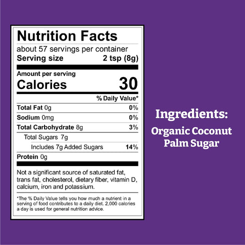 16-Ounce 3 Pack Wholesome Sweeteners Organic Coconut Sugar, Non GMO, Gluten Free & Vegan Sweetener, for Baking, Sauces