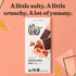 55% 6 Pack Theo Chocolate Salted Toffee Organic Dark Chocolate Bar, Cacao, | Fair Trade
