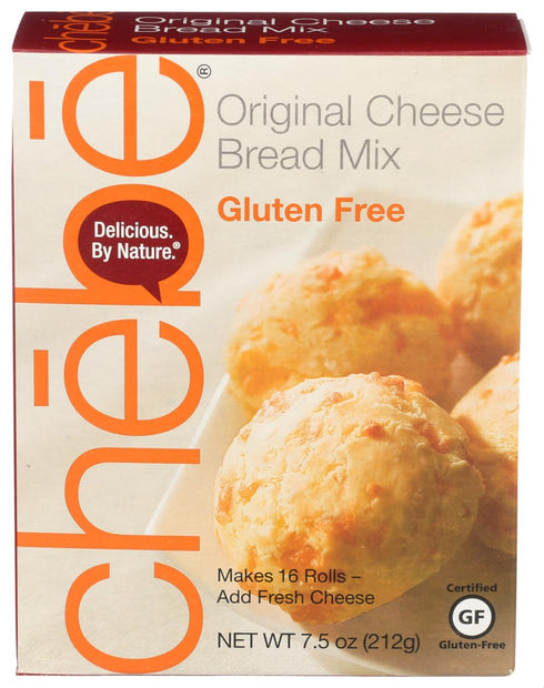 Chebe Bread Original Cheese Bread Mix, Gluten Free (8x8/7.5 Oz)