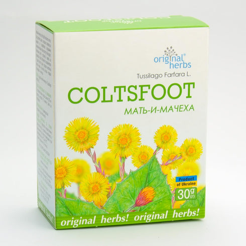 100% 30g (1.06oz) COLTSFOOT HERB TEA (Tussilago Farfara L) - Pure & Natural, Wild-Crafted, Loose Leaf Herbal Tea