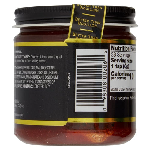 9.5 38 8 (Pack 2) Better Than Bouillon Premium Lobster Base, Made from Select Cooked Lobster & Spices, Makes Quarts