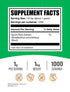 1g 1kg (2.2 lbs) (Pack 1) BulkSupplements.com Yacon Root Extract Powder - Sugar Substitute, Natural Fiber Sweetener