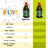 2L O-Live&Co. Bulk Premium USDA Organic Extra Virgin Olive Oil - First Cold Pressed EVOO - Phenolic Rich - Single