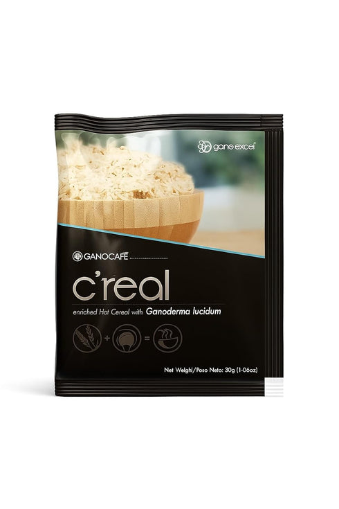 Generic 15 30g Excel Creal Spirulina Oatmeal Sachets Instant Oat & Blend with Ganoderma Single-Serve Cups FiberRich