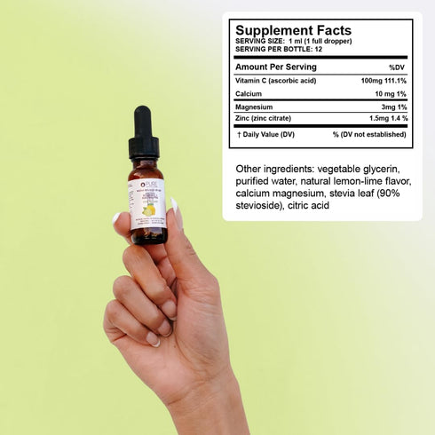Immunity -12 Pure Inventions - Coconut Water, Lemon Lime & Watermelon Water Infusion Drops - Antioxidants, Vitamin C