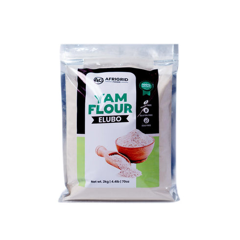 Yam Flour (Elubo) by Afrigrid - Amala 2kg| 4.4lb
