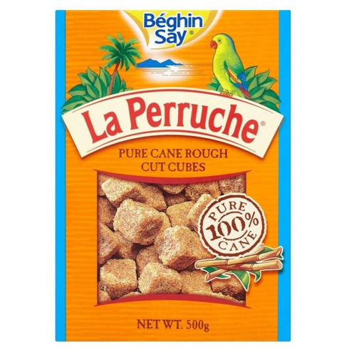 Beghin Say La Perruche Rough Cut Brown Sugar Cubes 500g