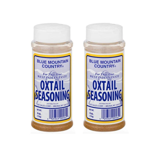 Blue Mountain Country Oxtail Seasoning, 6 Oz. (170g) - 2 Pack