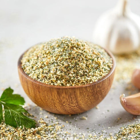 5.64 oz (160g) Parsley Garlic Salt, - All-Natural Seasoning Blend, No MSG, Gluten-Free - Perfect for Chicken, Steak