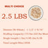 1.6'', 175 lbs. Making(pack 5) Natural Hog Casings for SausageBratwurst at about Makes Home Sausage