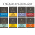 Pack 48 Count (Pack 1), 48 Taylors of Harrogate Assorted Specialty Teas Sampler, Variety Gift Box, Individually Wrapped